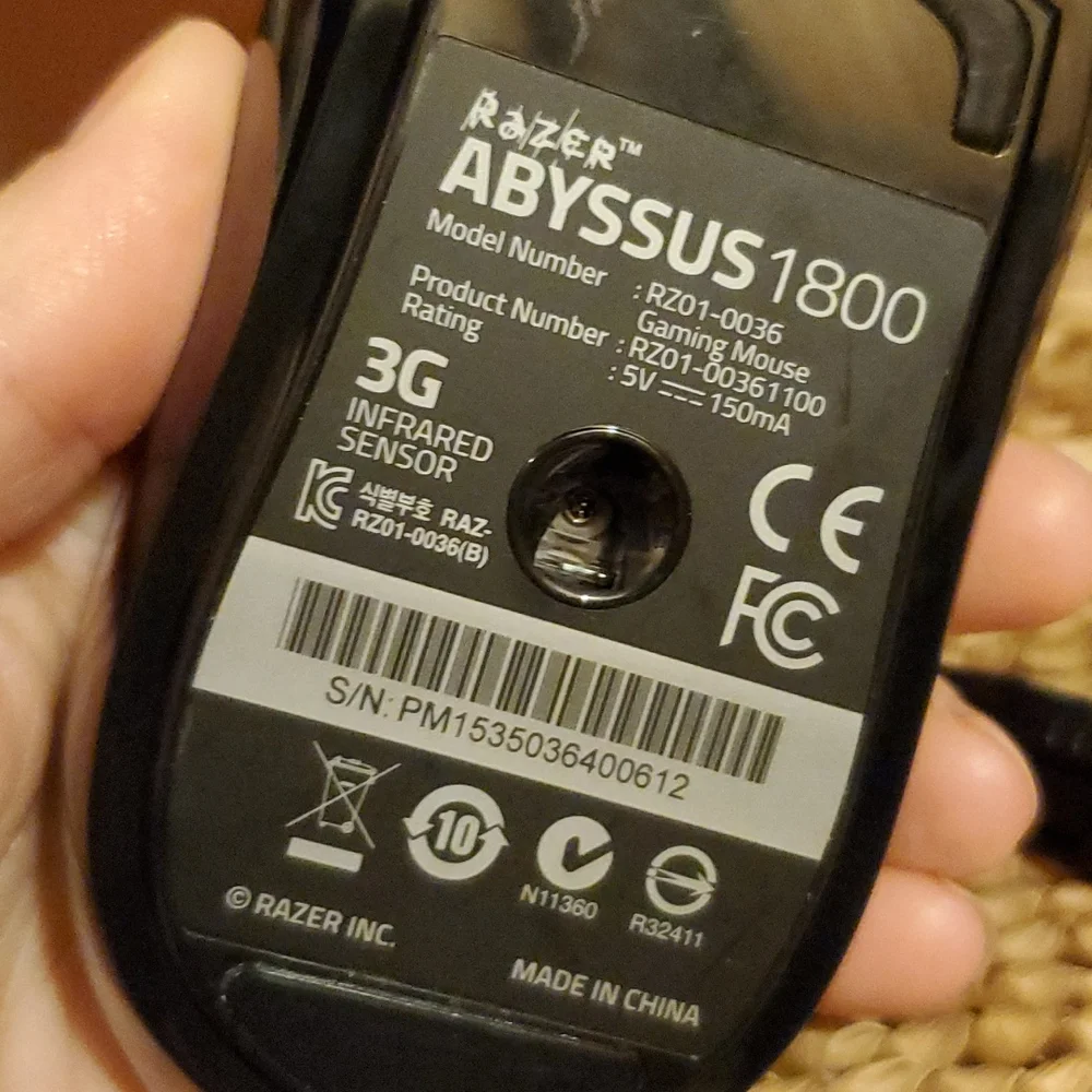 Razer abyssus rz01